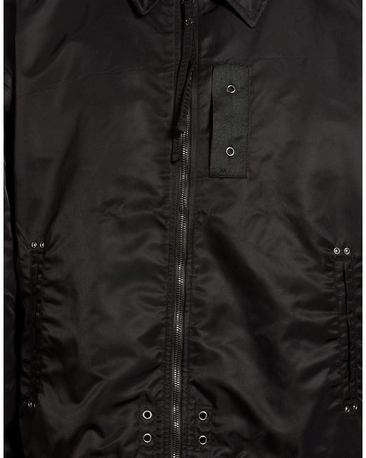 UNAFFECTED Black Jacket Nylon for men