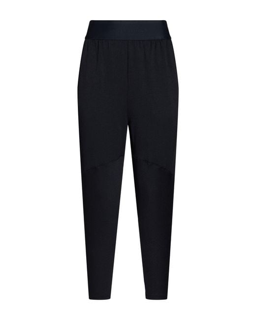 Under Armour Blue Pants Polyester, Elastane
