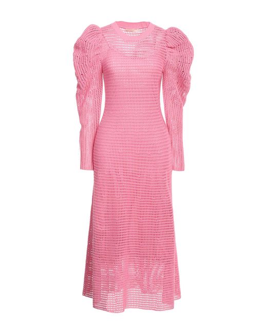 Ulla Johnson Pink Midi-Kleid