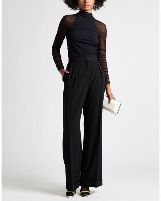 Patrizia Pepe Black Top Polyamide, Elastane