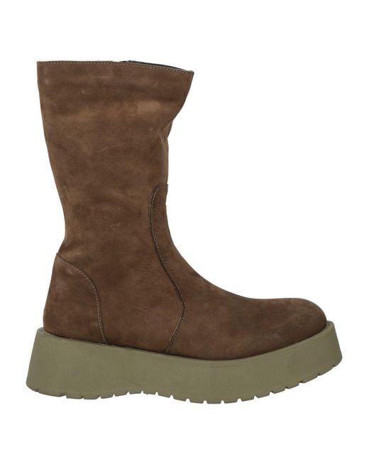 BUENO Brown Stiefelette