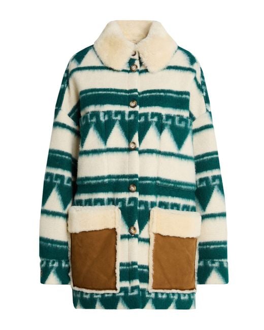 Ava Adore Green Shearling & Teddy