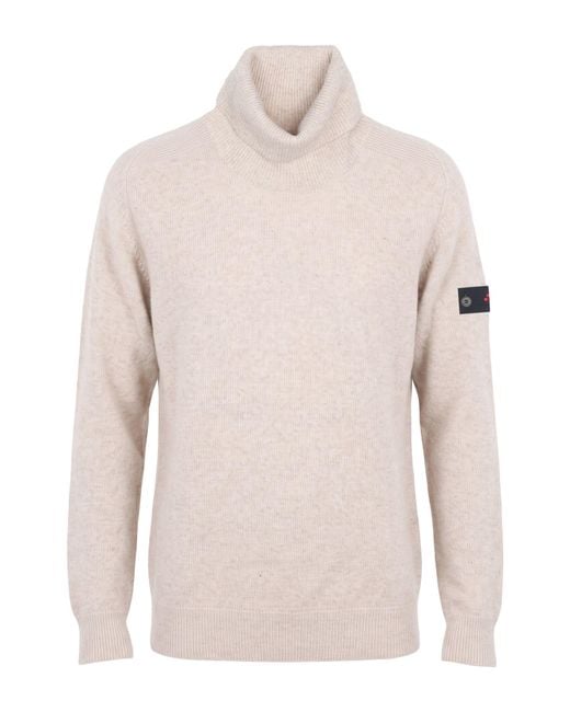 Peuterey Natural Turtleneck Wool, Polyamide for men
