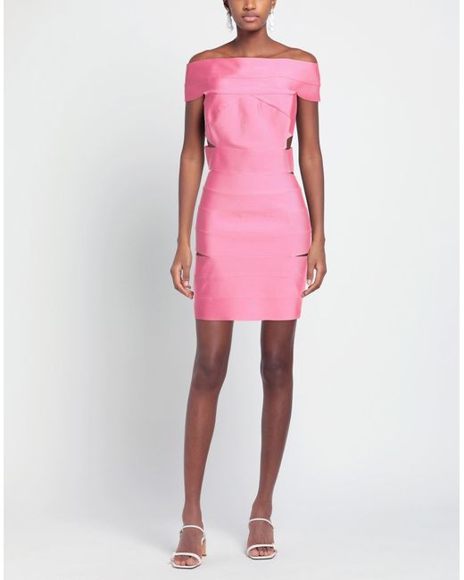 Alexandre Vauthier Pink Mini Dress