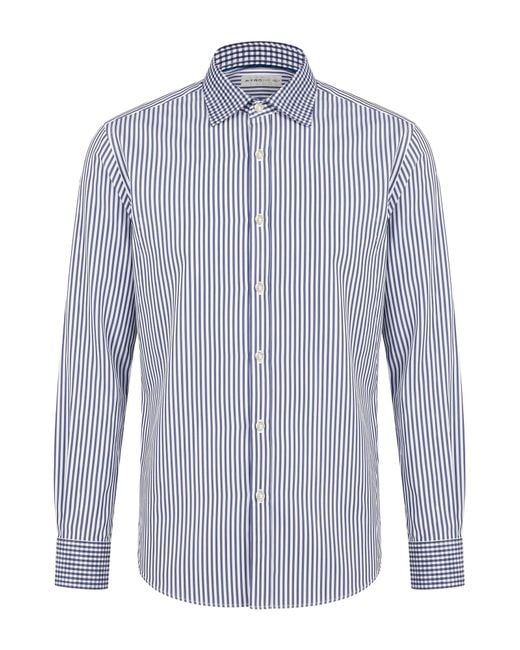 Etro Blue Shirt Cotton for men