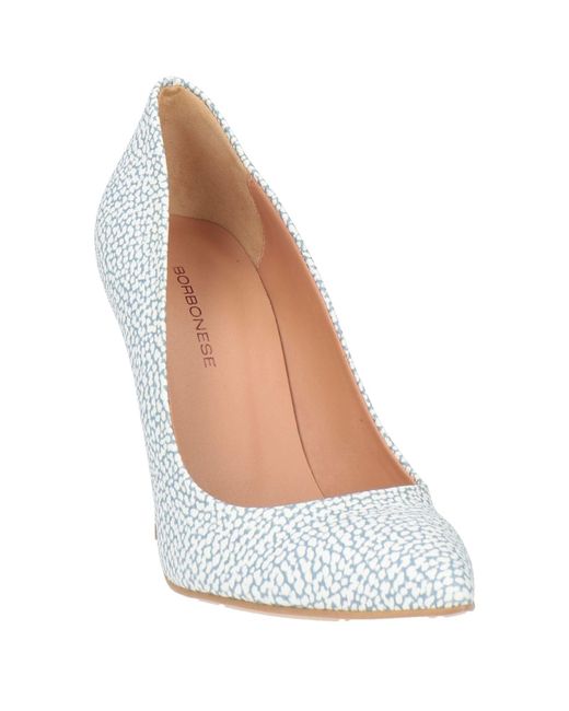 Borbonese White Pumps