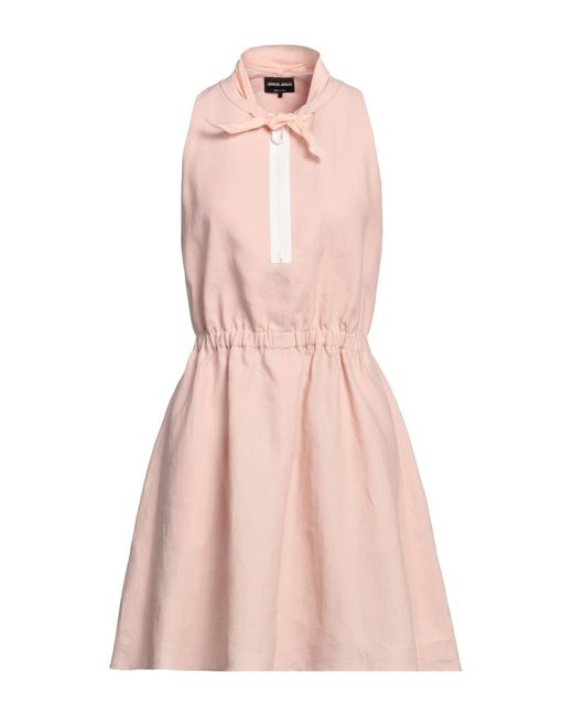 Giorgio Armani Pink Mini Dress