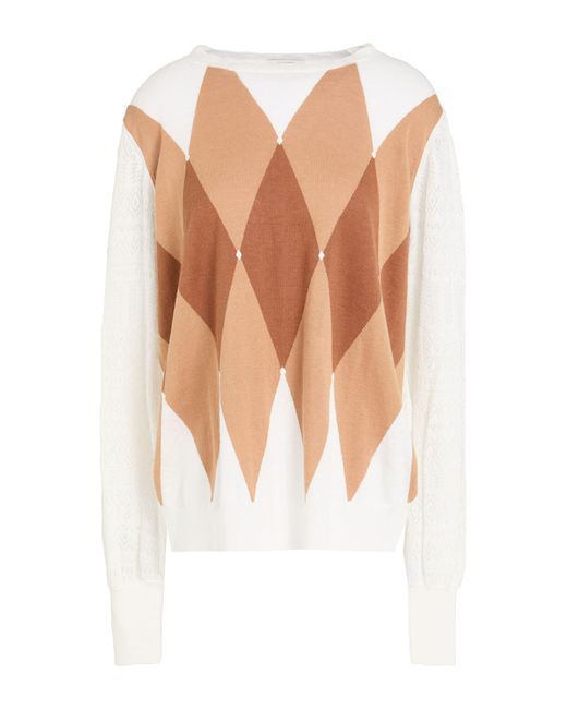 Ballantyne White Pullover