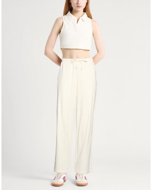 AllSaints White Pants Cotton