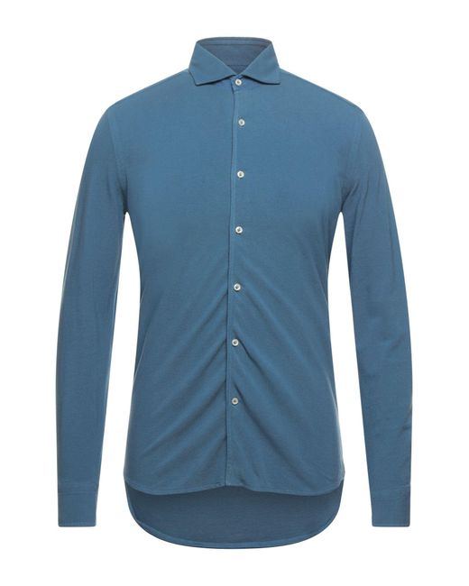 B.D. Baggies Blue Slate Shirt Cotton for men