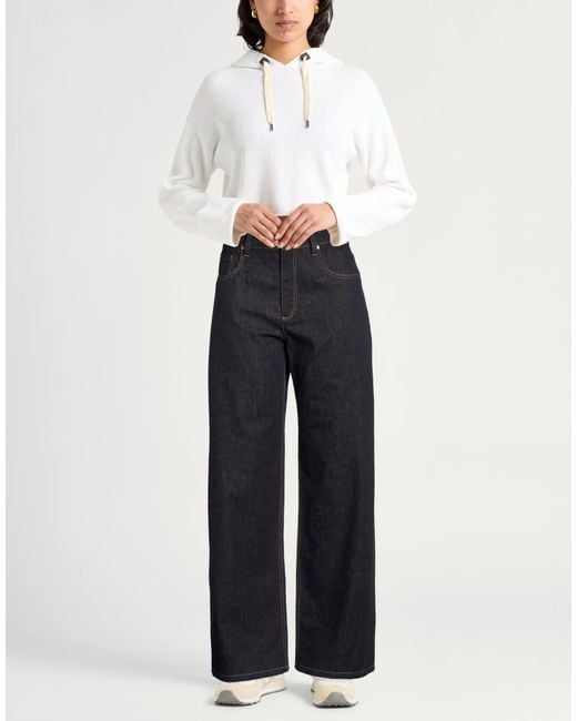 Brunello Cucinelli Blue Jeans Cotton, Brass