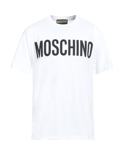 Camiseta Moschino de hombre de color White
