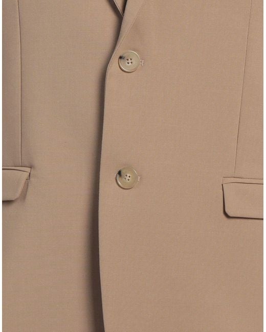Patrizia Pepe Natural Blazer Polyester, Viscose, Elastane for men