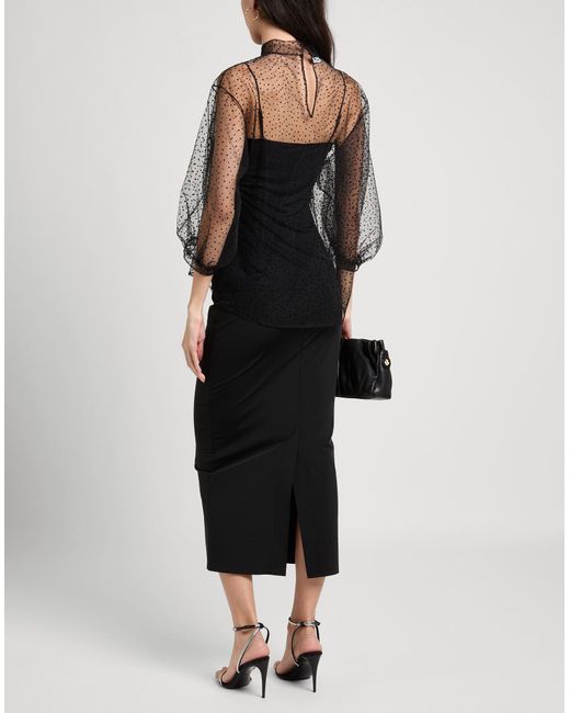 Akris Black Top Polyester, Polyamide