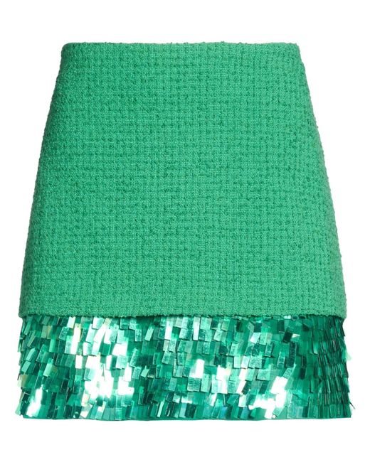 Pinko Green Mini Skirts