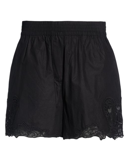 Rag & Bone Black Shorts & Bermuda Shorts Cotton