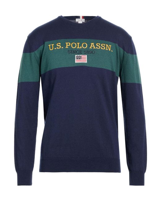 Pullover U.S. POLO ASSN. de hombre de color Blue
