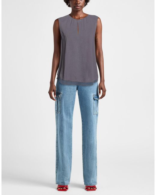 Calvin Klein Purple Tops
