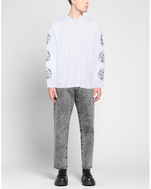 MSGM White T-shirt for men