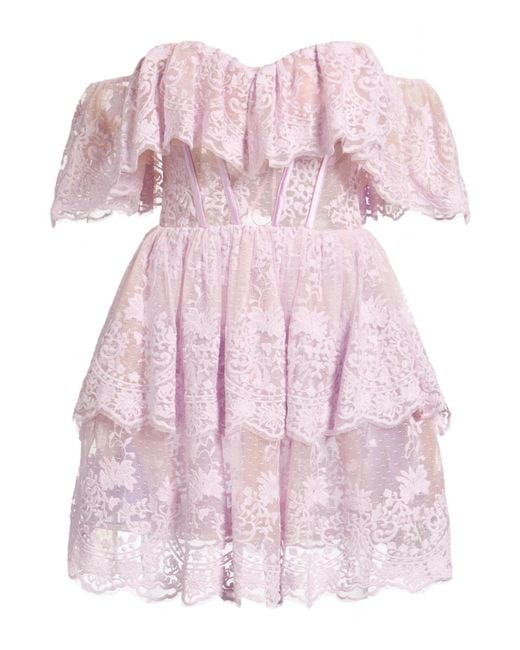 Elisabetta Franchi Pink Mini Dresses