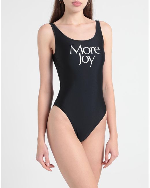 More Joy Black One-piece Swimsuit