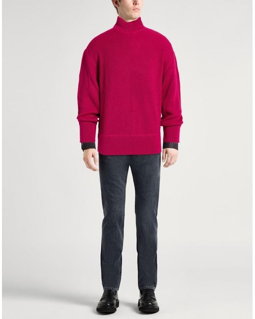 Emporio Armani Red Jumper for men