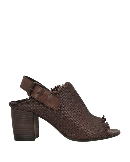 Zoe Brown Sandals Leather