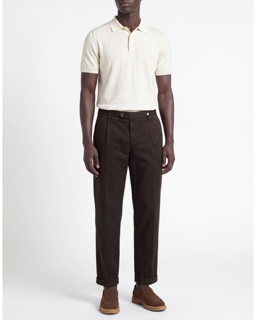 Myths Black Chocolate Pants Cotton, Tencel, Elastane for men