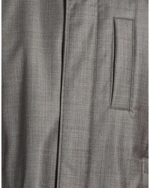 EIDERSCUTUM Gray Jacket Virgin Wool for men