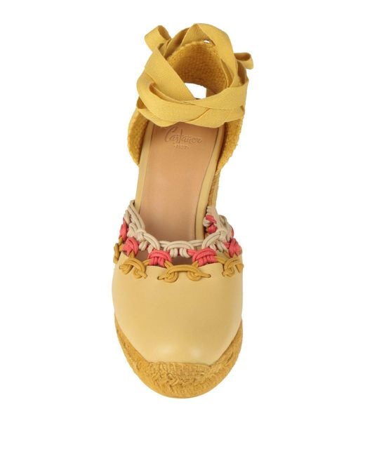 Castaner Metallic Espadrilles