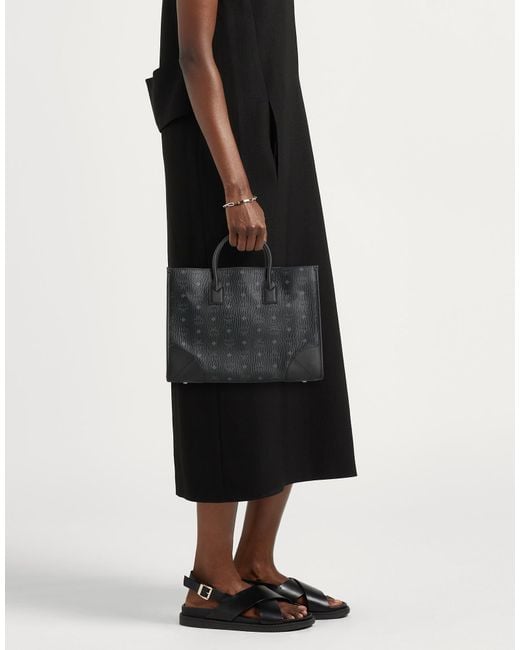 MCM Black Handbag Leather