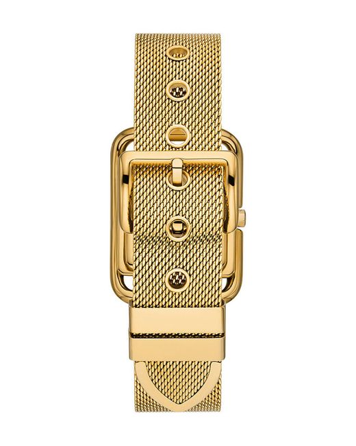 Tory Burch Metallic Miller Goldtone Stainless Steel Bracelet Watch/24mm