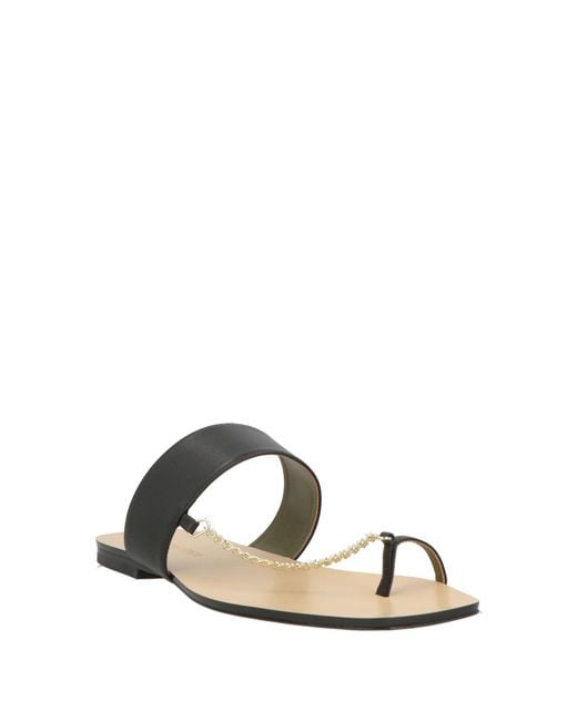MARIA LUCA White Thong Sandal