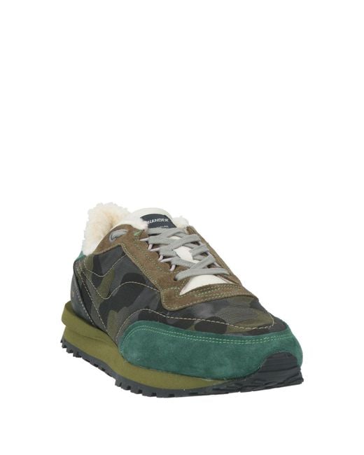 HIDNANDER Green Trainers for men