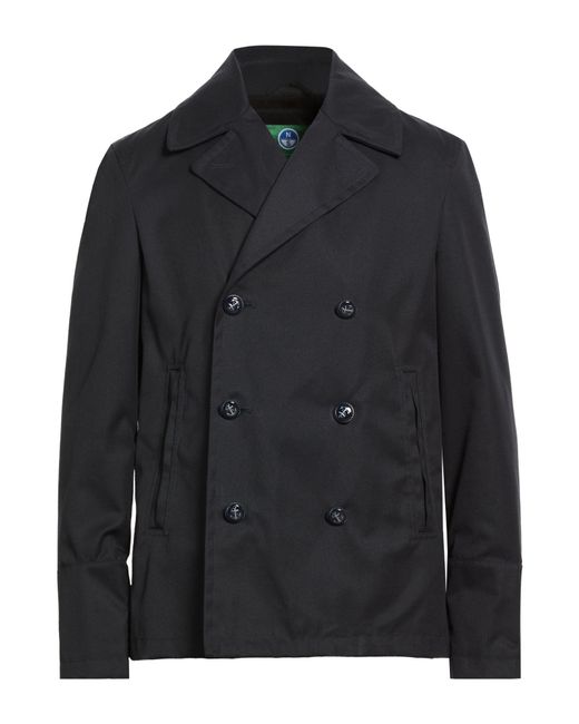 North Sails Black Coats for men