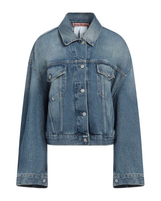 Acne Blue Jeansjacke/-mantel