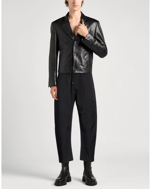 Isabel Benenato Blue Pants Cotton, Polyamide for men