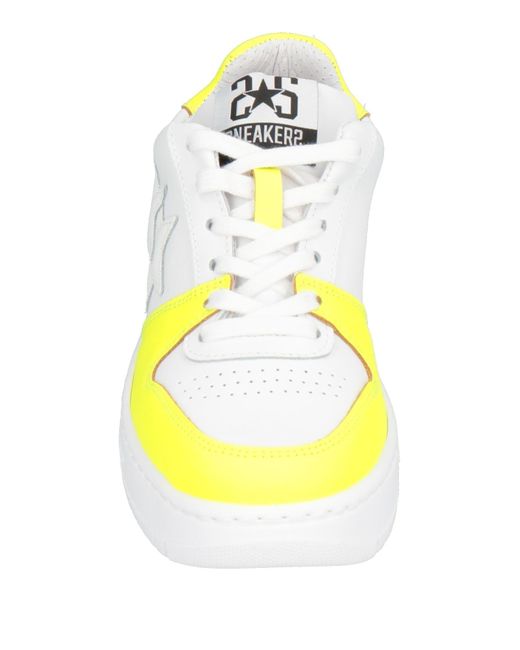 2 Star Yellow Trainers
