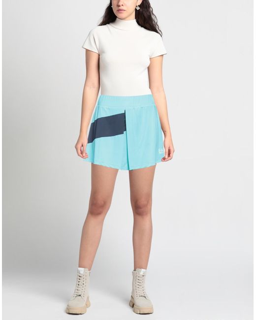 EA7 Blue Mini Skirt