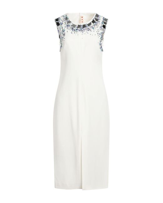 Vestito Midi di Marni in White
