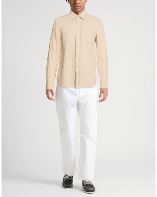 120% Lino Natural Shirt for men