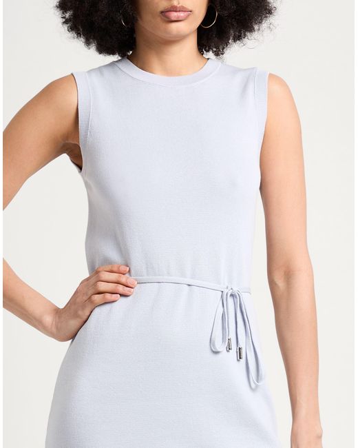 Peserico White Midi-Kleid