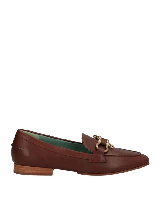 Paola D'arcano Brown Loafer