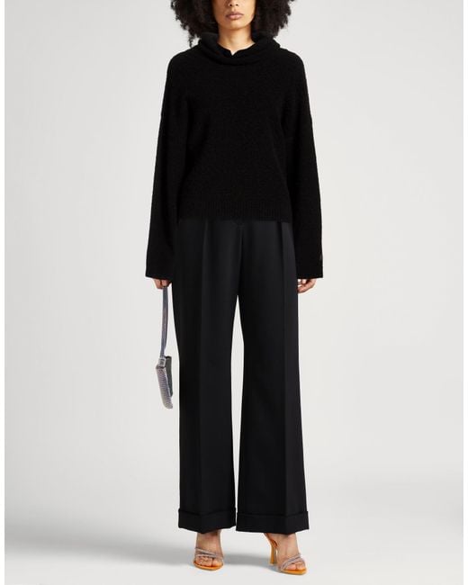 Iceberg Black Turtleneck Virgin Wool, Polyamide