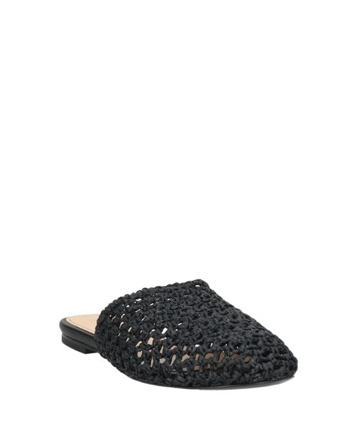 Gentry Portofino Black Mules & Clogs
