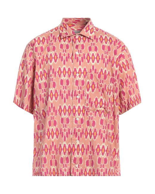 Tintoria Mattei 954 Pink Shirt for men