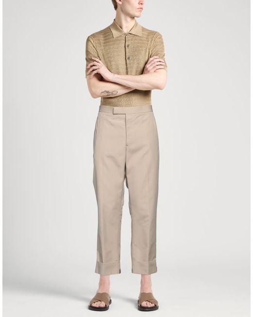 Thom Browne Natural Trouser for men