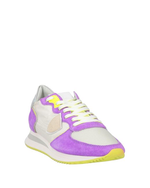Philippe Model Purple Trainers
