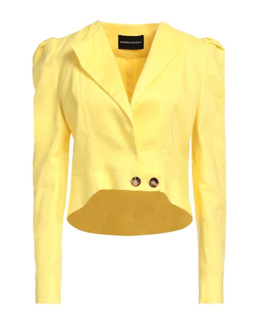 BCBGMAXAZRIA Yellow Blazer