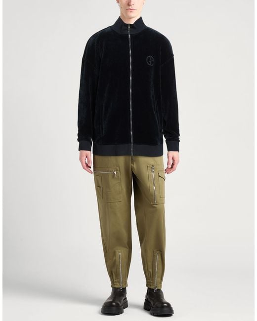 Giorgio Armani Blue Sweatshirt for men